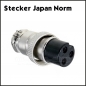 Preview: Stecker 3 Polig Japan Norm female