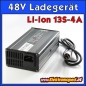 Preview: 48V 4A Lithium Li-ion 13S Ladegerät Output 54,6V