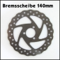 Preview: Bremsscheibe Ruckelfrei 3 Loch 140mm