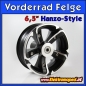 Preview: 6.5" Alu-Felge Vorderrad - Hanzo Style