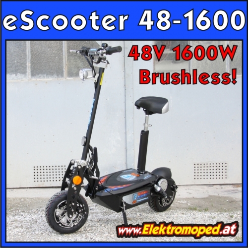 Freakyscooter bushless eScooter 48-1600