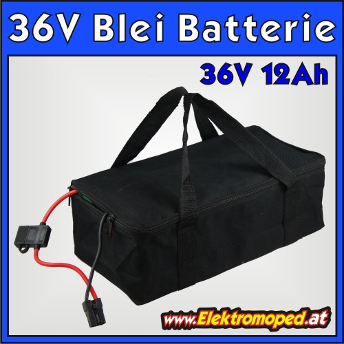 36V 12Ah Bleibatterie Akkupack verbesserte Version