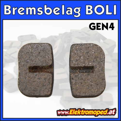 Bremsbeläge für Bremszange BOLI (Gen4)