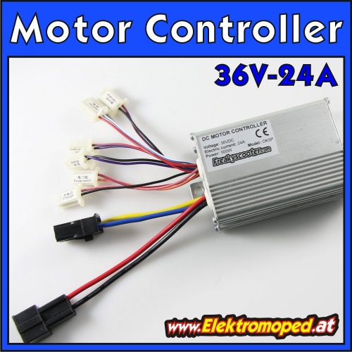 Motor Controller 36V 24A Modell 36V5P / 500W