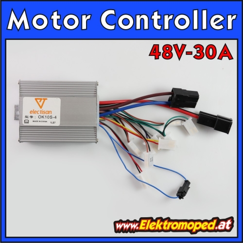 Motor Controller 48V 30A Modell OK10S / 1000W ECO-Turbo
