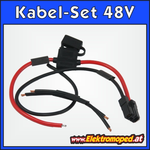 Kabel-Set für Akkuverkabelung 48V
