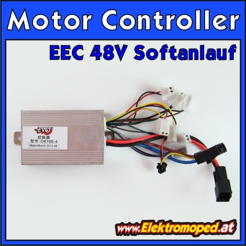 Motor Controller EEC 48V Softanlauf Modell OK10E-4 inkl. 12V Modul
