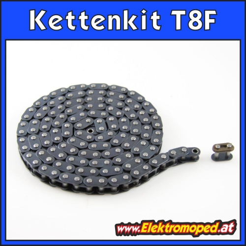 Kettenkit T8F "dicke" Kette + 1 Kettenschloss