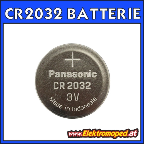 CR2032 3V Panasonic Flachbatterie