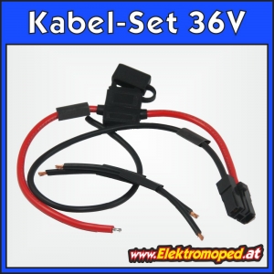 Cable set for battery cabling 36V