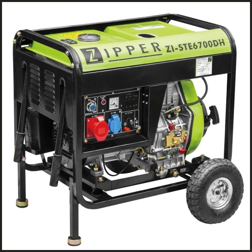 Zipper Diesel Stromerzeuger, 6500 (max) 5900 W, ZI-STE6700DH
