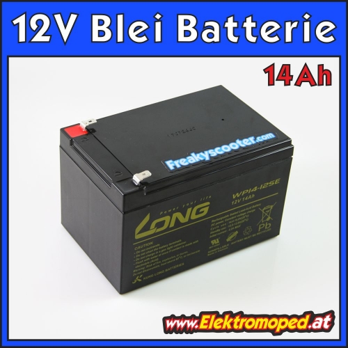 12V 14Ah Kung Long Blei Batterie Akku