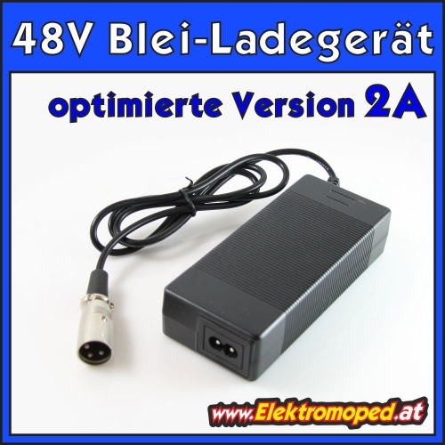 48V 2A optimiertes Blei-Ladegerät Output 57,6V