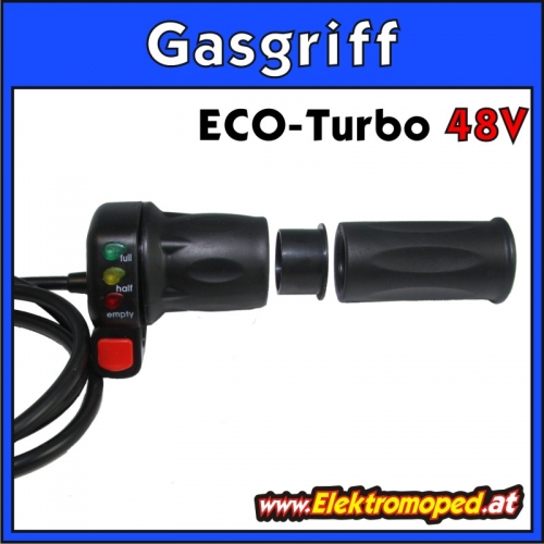 Hand throttle with ECO-Turbo 48V 7pin variant