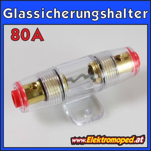 Glassicherungshalter - 80A