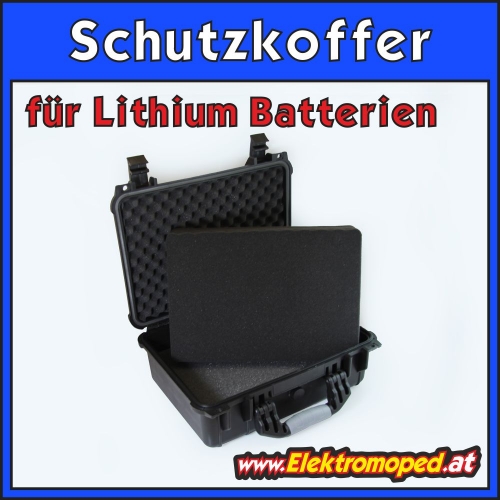 Outdoor Schutzkoffer für Lithium Batterien