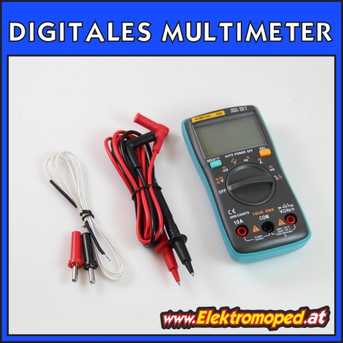 Digitales Multimeter mit Temperaturmessfunktion