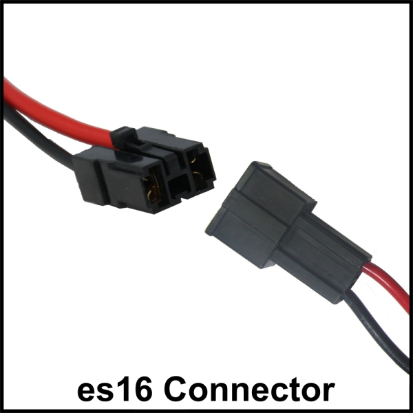 Elektro Scooter, eBikes, Li-ion Batterien und mehr - Steckverbindungset 2  polig für Akkus von eScooter & Elektro Scooter