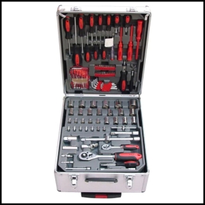 Tool case trolley 186 parts - Made of high quality chrome vanadium steel!